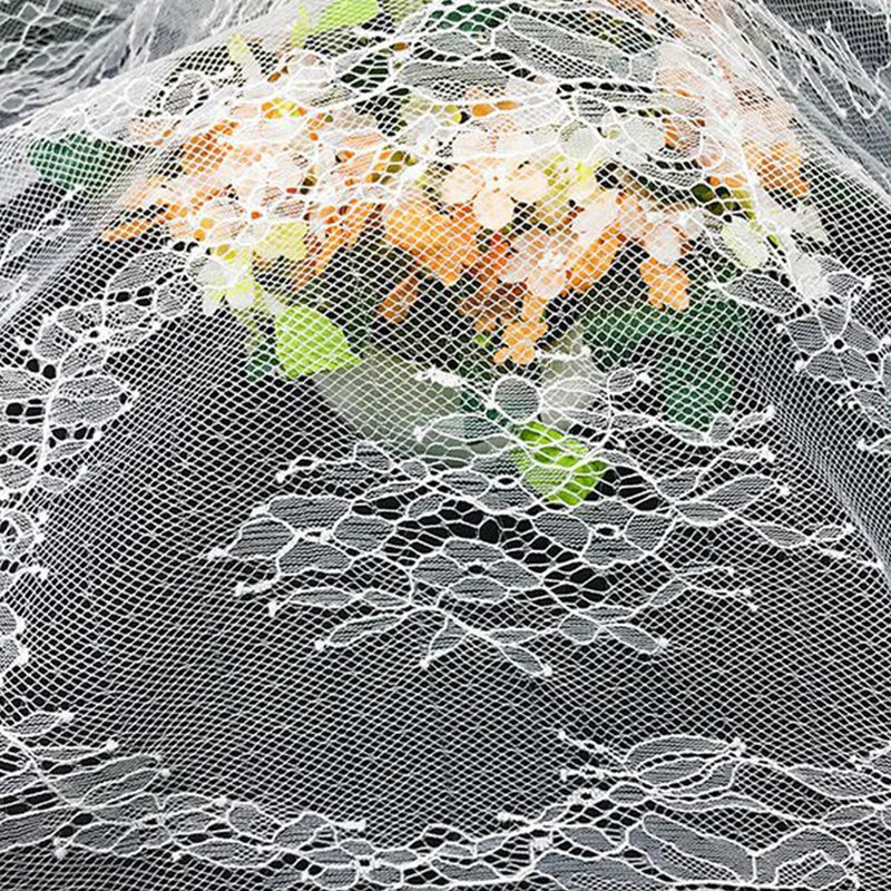 Lace Trim Dress Wave Polyester Lace Fabric for Women's Wear Wholesale 6
